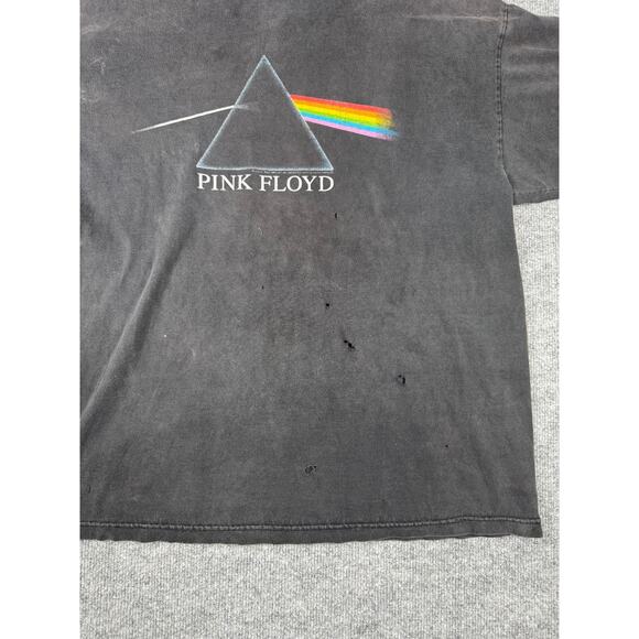 Vintage Pink Floyd Dark Side of the Moon T-Shirt 2XL – Alstyle Mexico Black - Picture 5 of 16